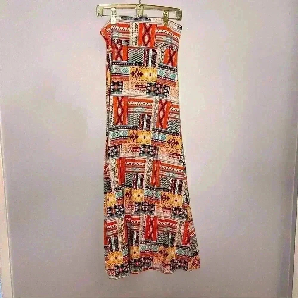 Hot Kiss Maxi Skirt or Tube Dress Size S/M EUC